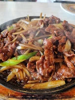 Mongolian Lamb with Vegetables